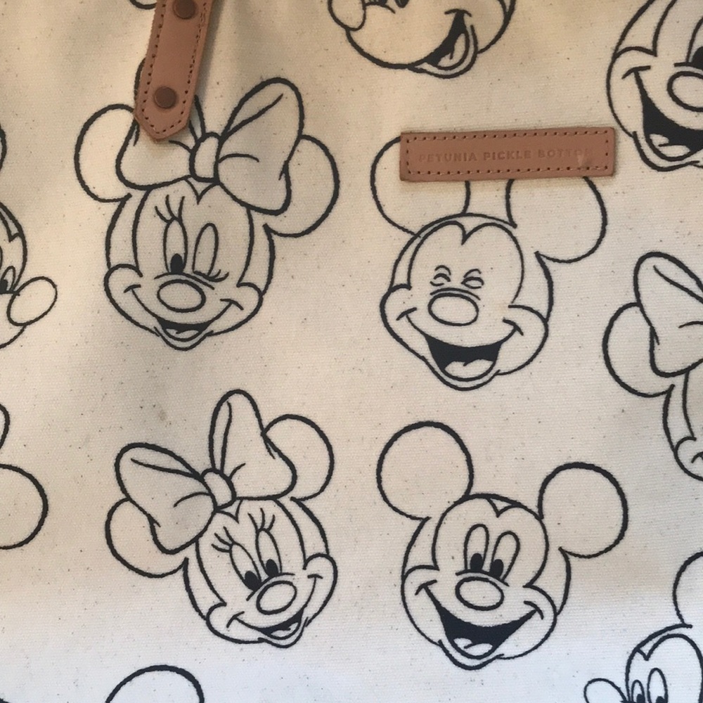 โ SOLD Petunia Pickle Bottom Downtown Tote Disney - Picture 2 of 6